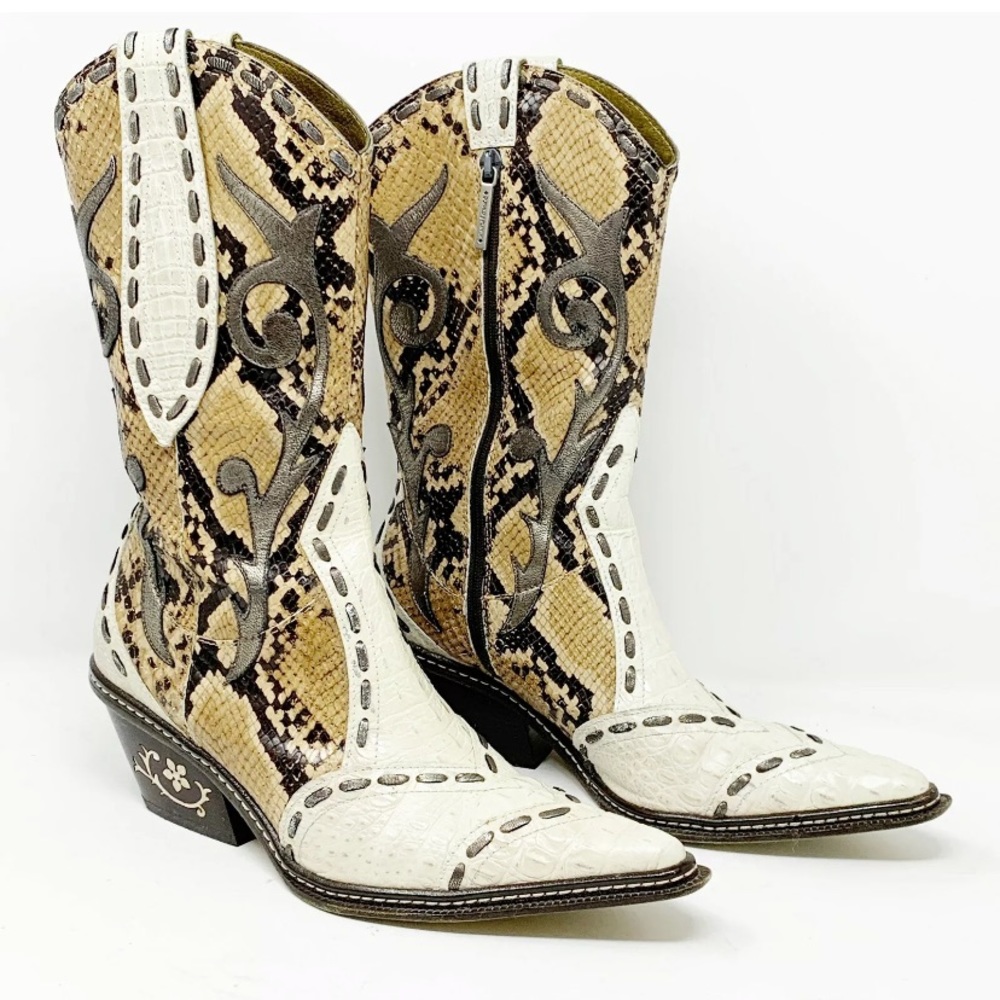 Donald J pliner juli cowboy boots